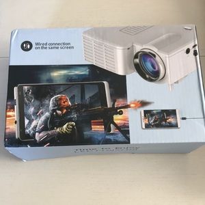 Mini portable LED projector